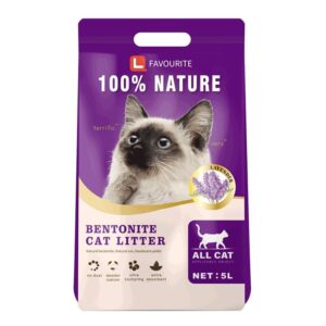 L-Favourite-100%-Nature-Bentonite-Cat-Litter-Lavender-5L