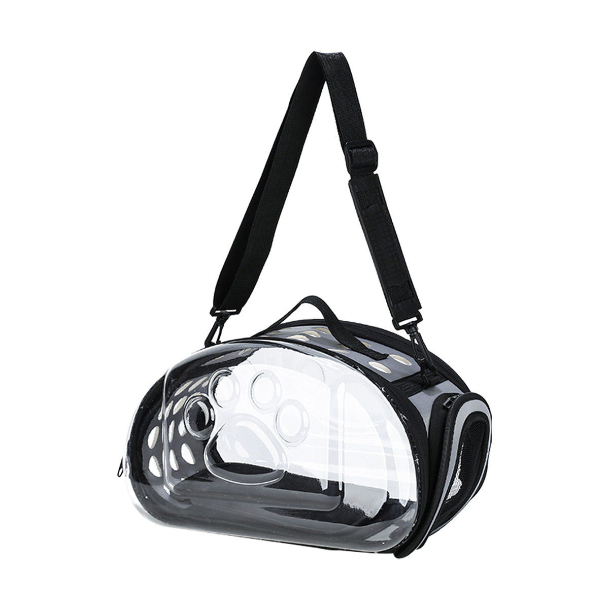 pet-carrier-space-capsule-portable-travel-pet-bag-outdoor-carrier-shoulder-handbag-grey