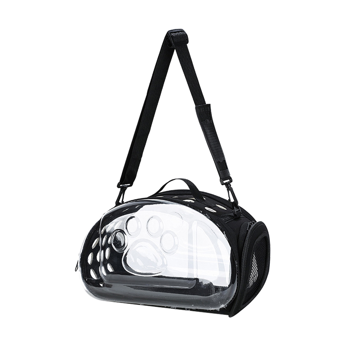 pet-carrier-space-capsule-portable-travel-pet-bag-outdoor-carrier-shoulder-handbag-black
