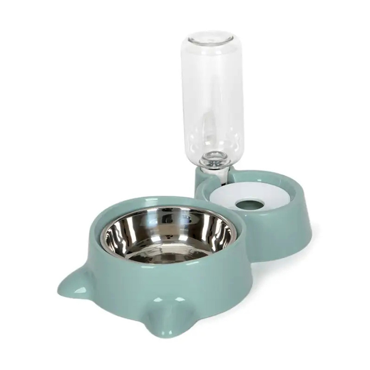 2in1-pet-feeder-stainless-steel-bowl-and-water-dispenser-green