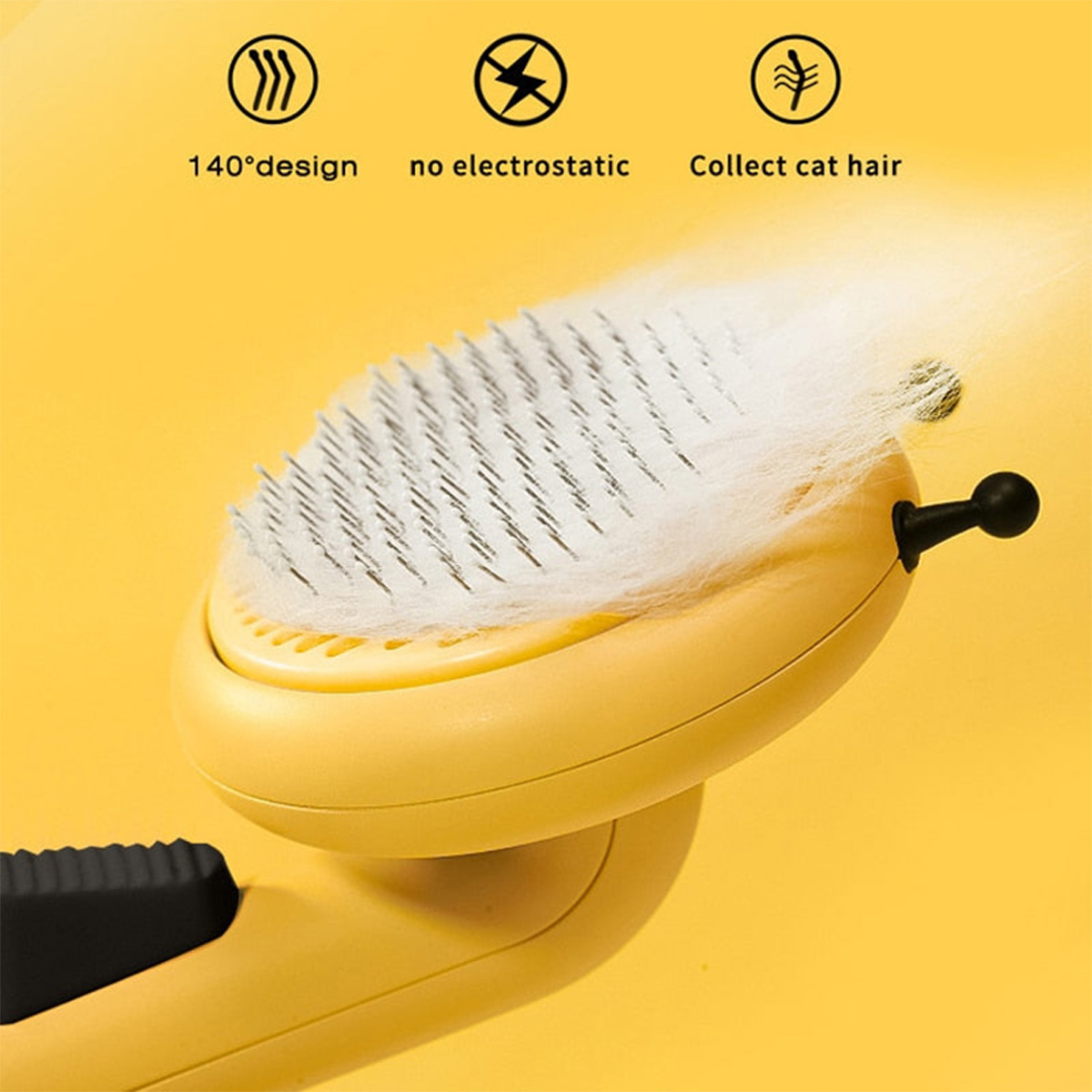 bee-shaped-self-cleaning-pet-slicker-brush-yellow