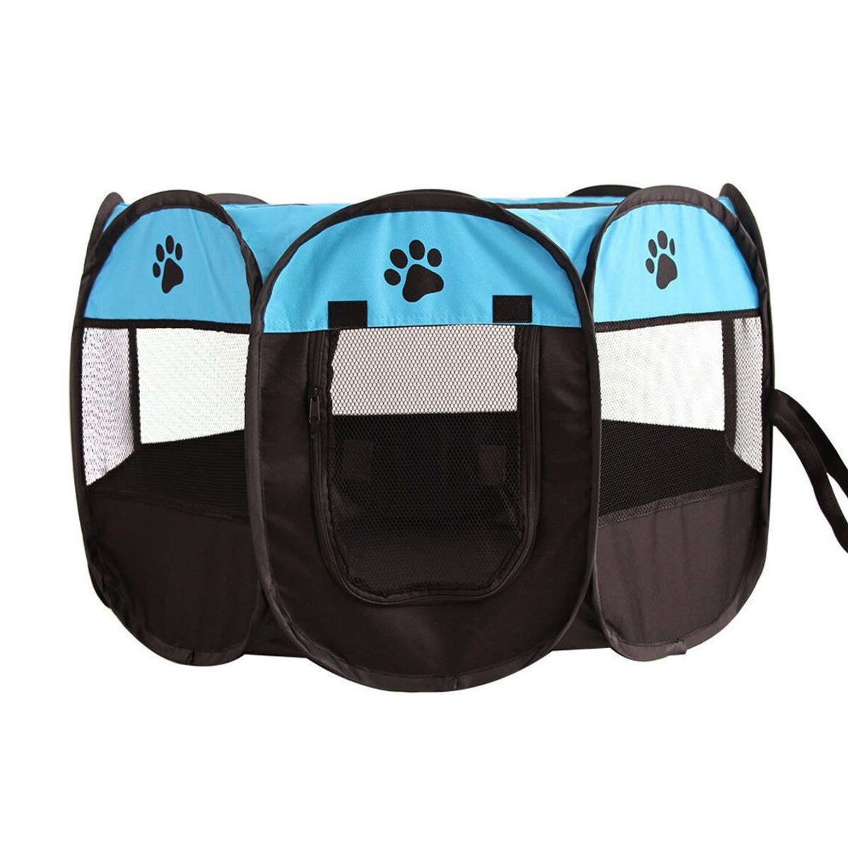 playpen-pet-kennel-foldable-tent-blue