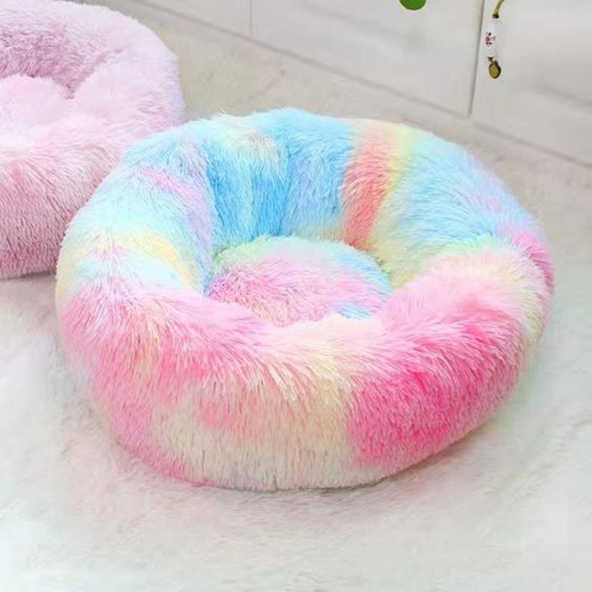 pet-donut-fur-bed