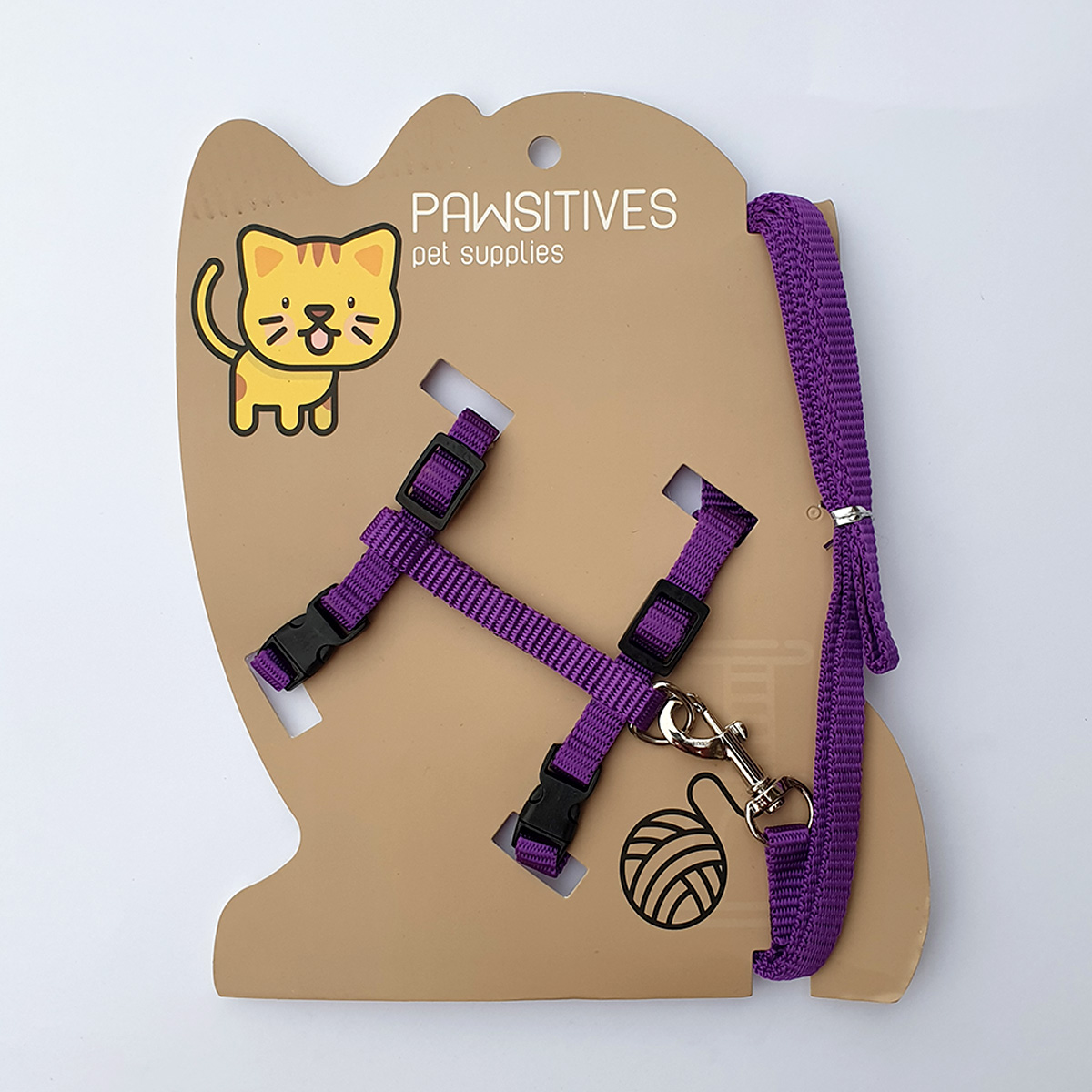 cat-harness-nylon-plain-purple