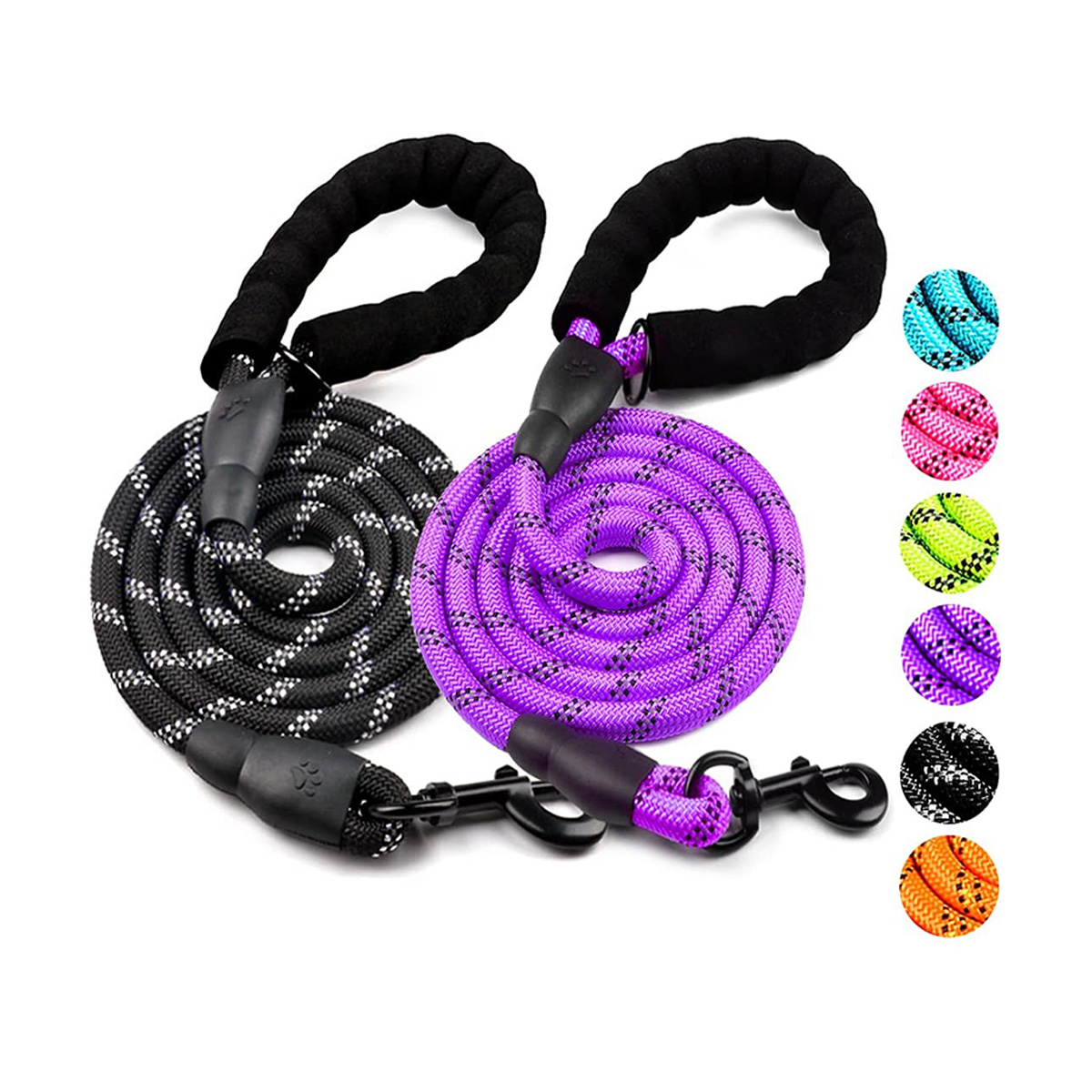 dog-leash-reflective-nylon