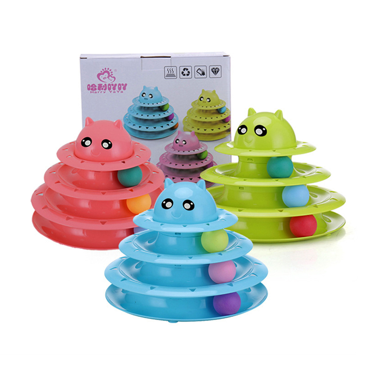 cat-toy-turntable-three-layer-tower-toy