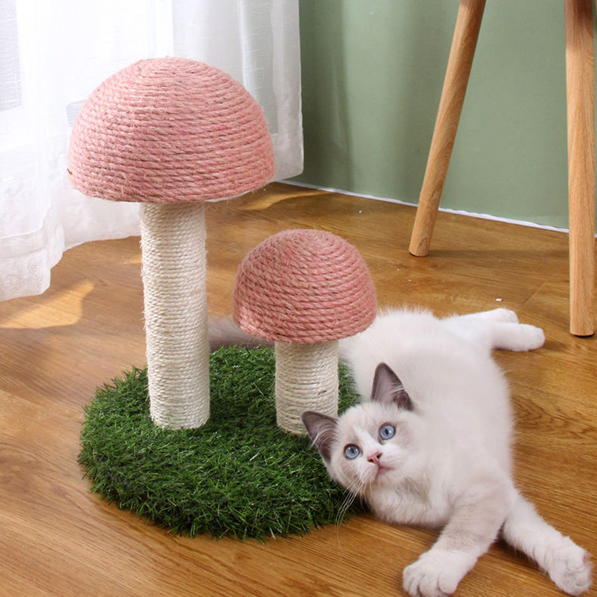 mushroom-shape-cat-scratcher-1