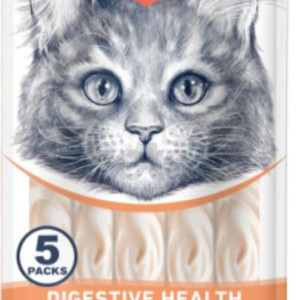 Wanpy Creamy Cat Treats Digestive Health - Salmon & Chicken - 70g